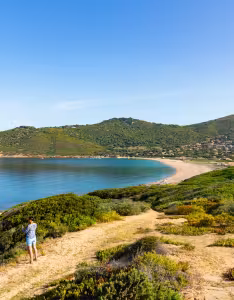 Paese vue plage
