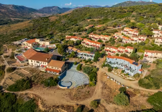 Village vacance vu du ciel
