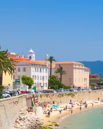 Ajaccio rempart ville